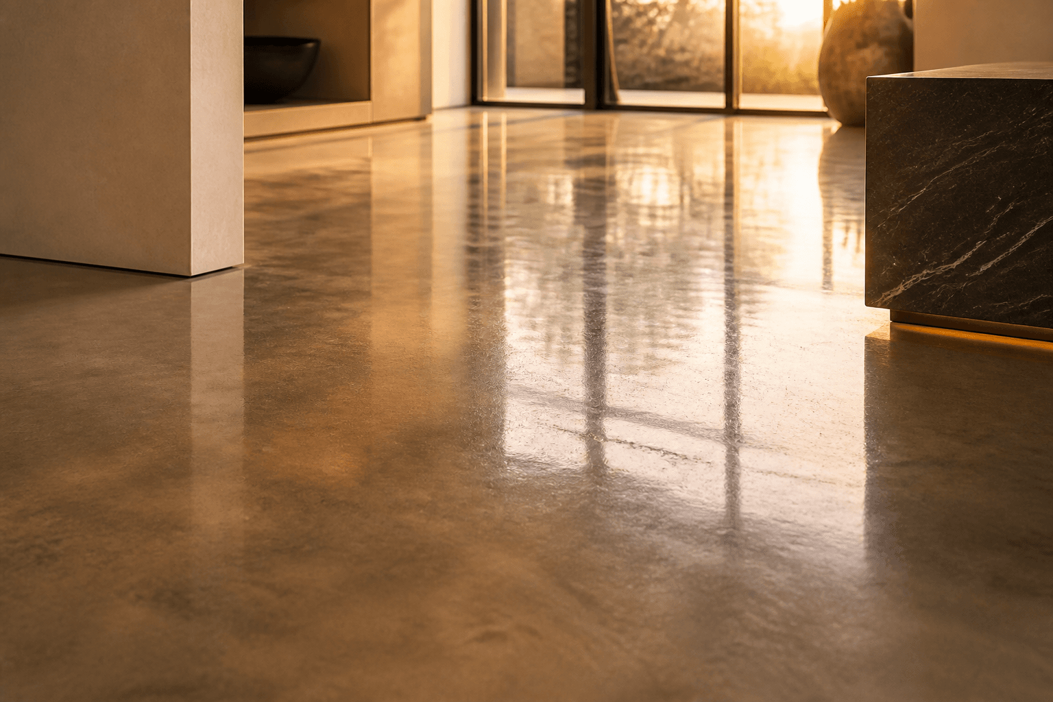Grinding & Polishing Concrete