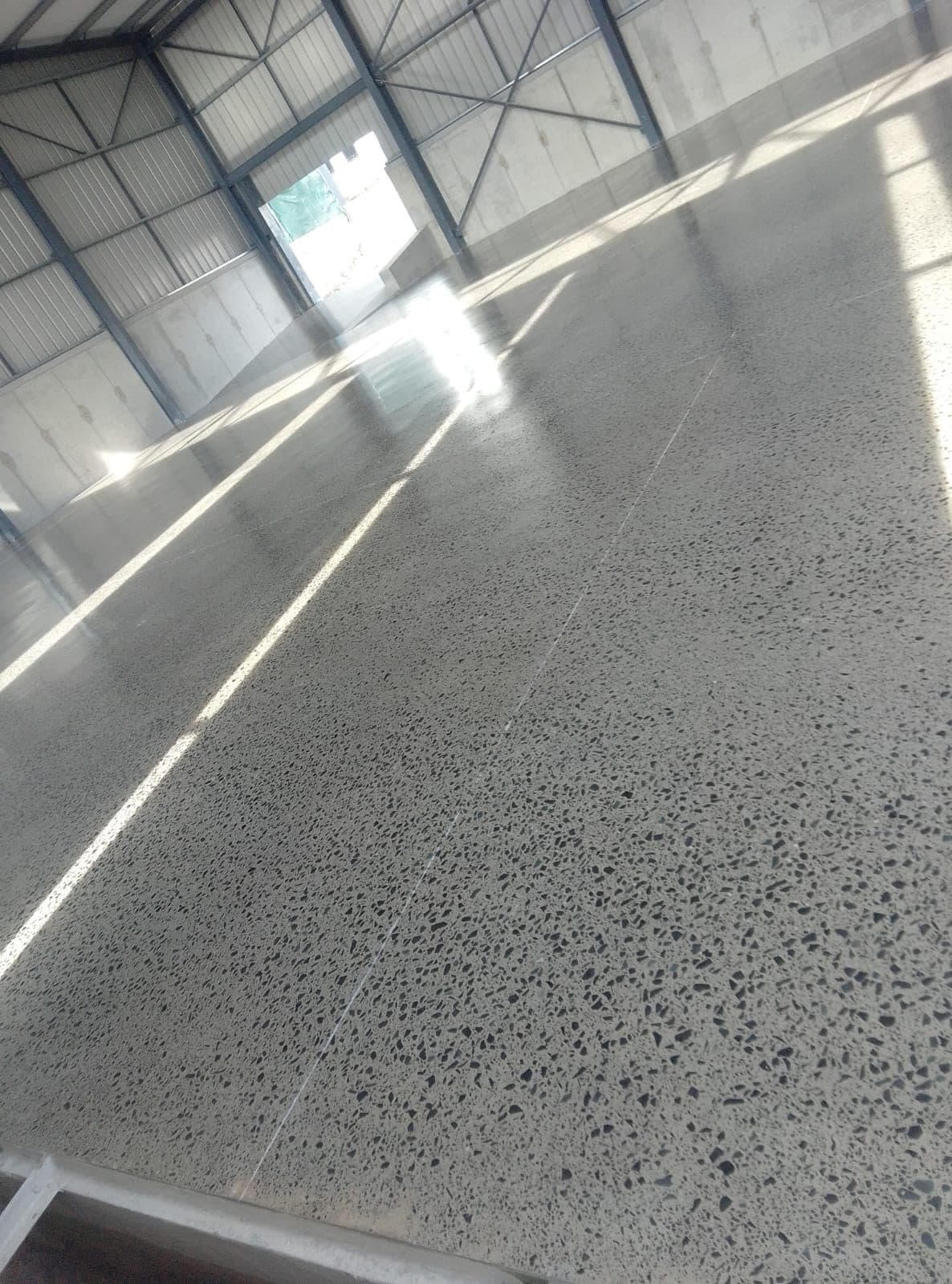 Polished concrete floor by Frank Mpofu Flooring Services