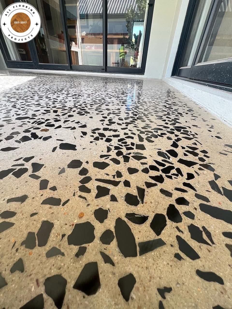 Polished concrete floor by Frank Mpofu Flooring Services