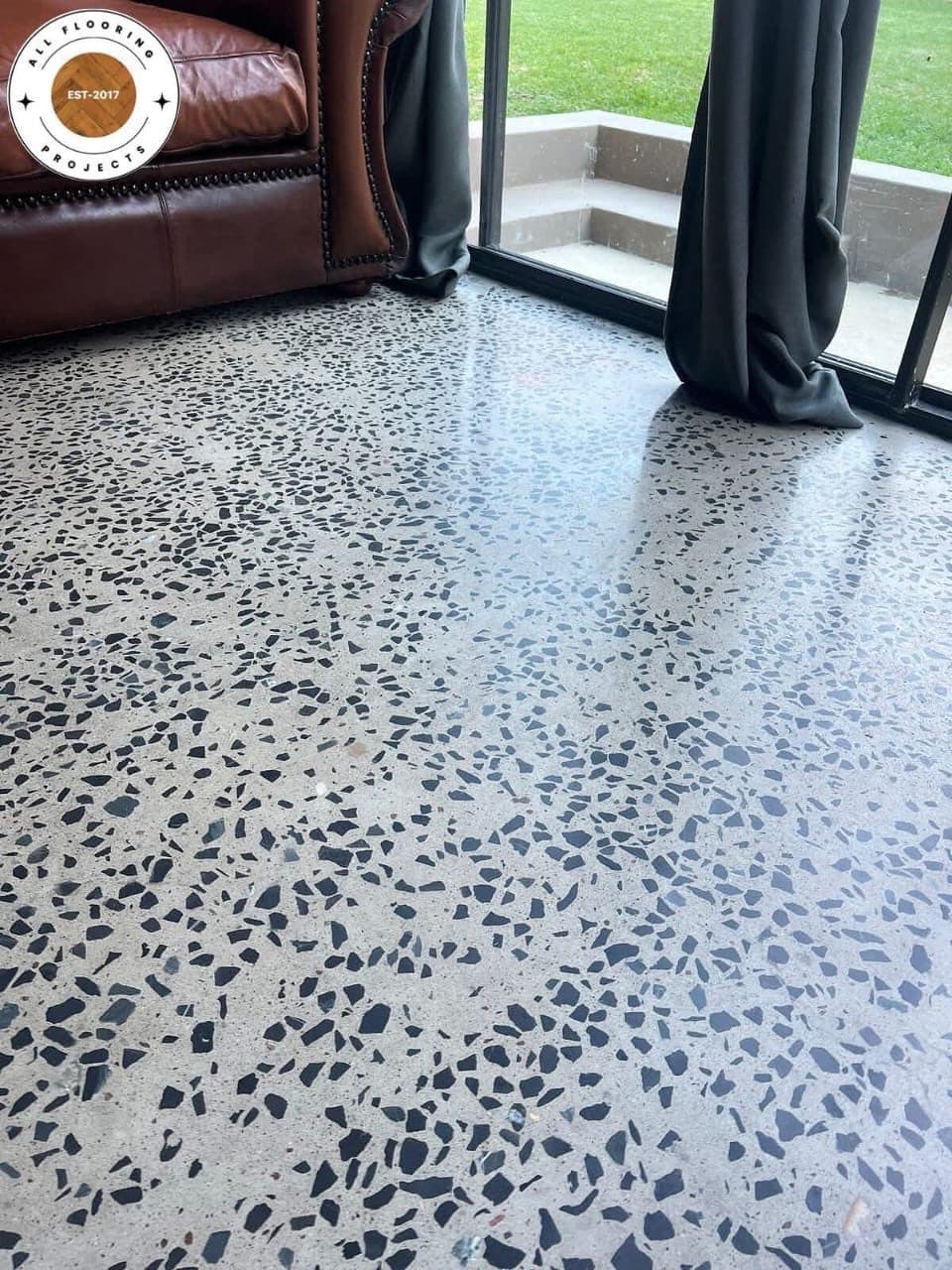 Polished concrete floor by Frank Mpofu Flooring Services