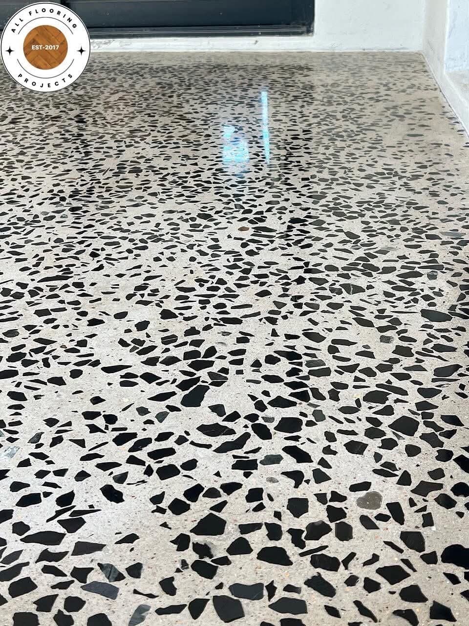 Polished concrete floor by Frank Mpofu Flooring Services