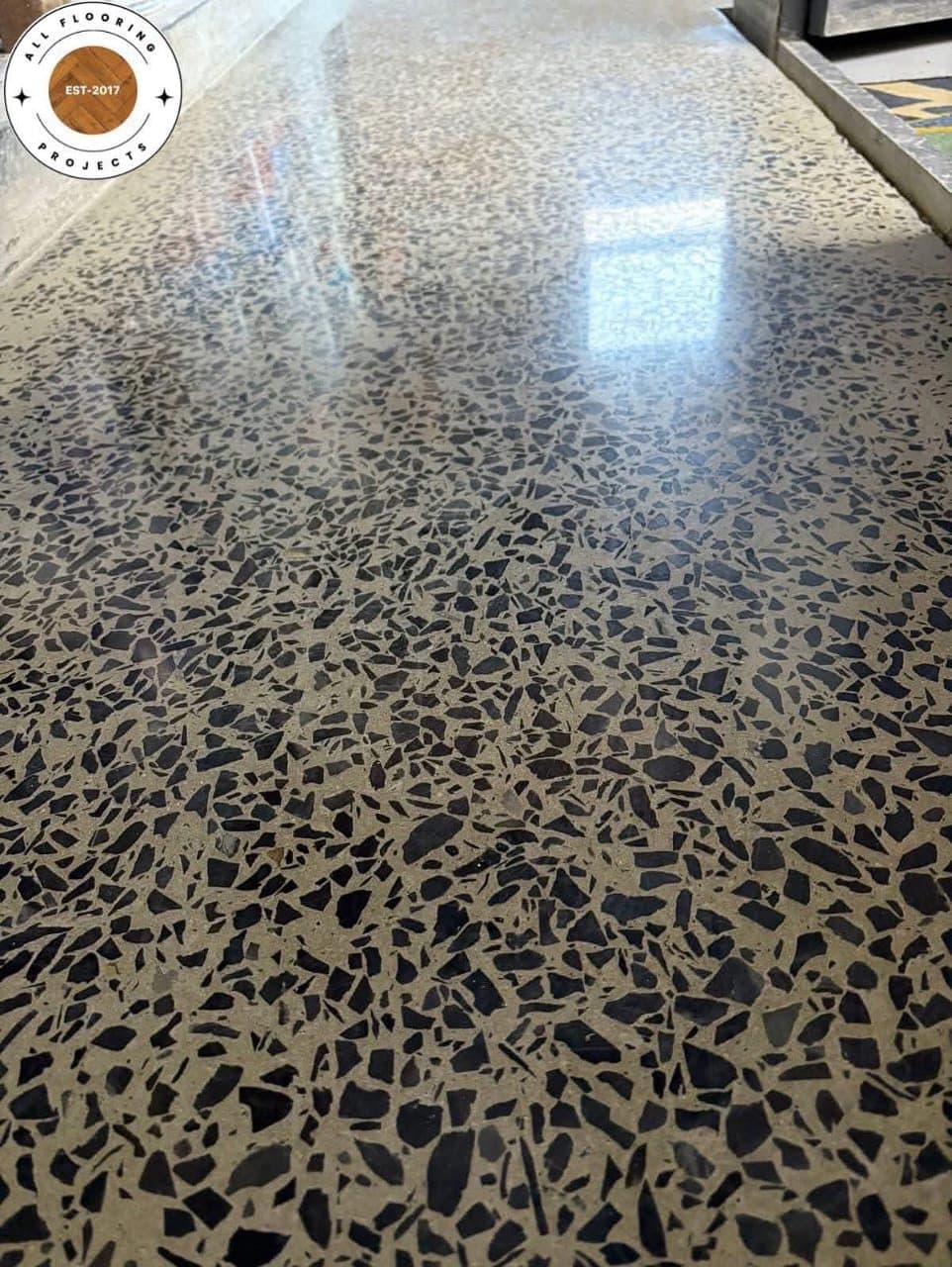 Polished concrete floor by Frank Mpofu Flooring Services